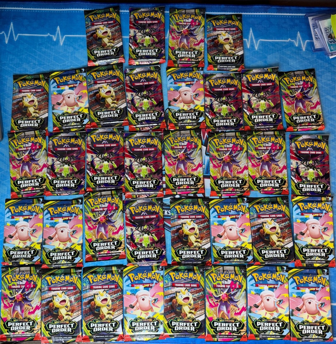 pokemon pack card order Pokmon TCG: Mega Evolution-Perfect Order Booster Display Box (36 Packs)