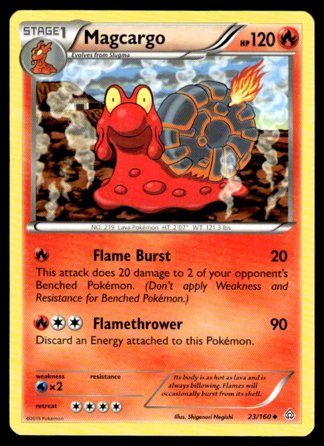 XY - Primal Clash #23/160 Magcargo