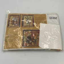The Creative Circle 'Antique Accents' Embroidery Kit Vintage 1983