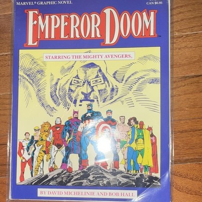 Marvel Graphic Novel Emperor Doom Doctor Doom Avengers Softcover
