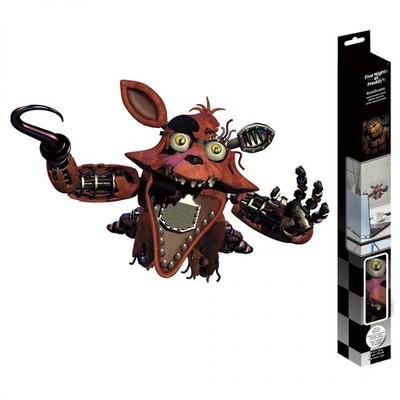 Five Nights at Freddy's Foxy Wall Decal - 24in x 18in