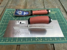 Marshalltown Stainless Steel Finishing Trowel 13’x5’ with scraper 