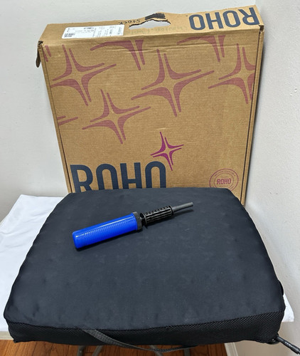 Roho Mosaic Wheelchair /Seat Cushion 1R911C Sz 16.5 x 20 x 4.25 With Pump