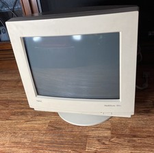 Vintage NEC MultiSync XV15 CRT Computer Monitor JC 1538