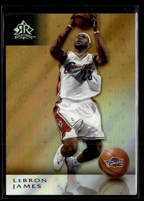 06/07 UD REFLECTIONS COPPER #17 LeBRON JAMES (14/99)