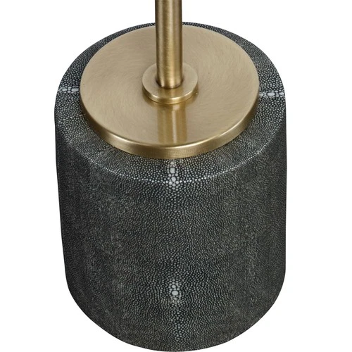 Modern Brushed Brass Round Accent Table 11 3/4" Wide Gold Mirror for Living Room - Picture 5 of 5