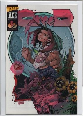 CREED #1   WIZARD ACE EDITION - ACETATE COVER   W/COA   TRENT KANIUGA - 1996