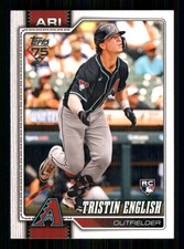2026 Topps #346 Tristin English RC Arizona Diamondbacks 60557