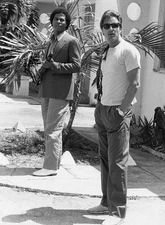 Miami Vice Philip Michael Thomas as Det Ricardo �Rico� Tubbs Don J- Old Photo 1