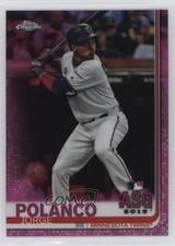 2019 Topps Chrome Update Target All-Star Game Pink Refractor Jorge Polanco ex0