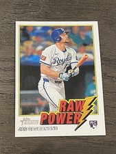 2026 Topps Heritage Raw Power Jac Caglianone RC #RP-JC Royals   (A)