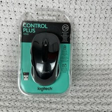 Logitech Control Plus M510 Wireless Mouse - Factory Sealed - BLACK