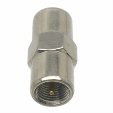1pce FME Male Plug to FME Male Plug RF Coaxial Adapter Connector Straight