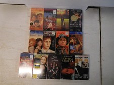 13 Vintage, New  Sealed CLASSIC VHS Tapes Movies Films Lot