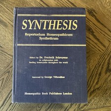 Synthesis Repertorium Homeopathic repertory  Dr Frederik Schroyes Ed. 1997