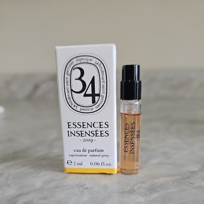 Diptyque 34 Essences Insensees 2019 (Tiare) EDP Sample Spray .06oz, 2ml NIB