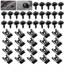 50pcs M4.2 U Nut Clips Fender Liner Screws Splash Retainer Bolts Body Fastener