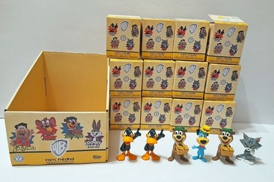Funko Warner Brothers Mystery Mini Figuren x 12 in Vitrine ungeöffnete Packungen