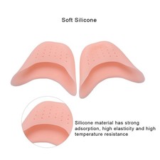 1 Pair Silicone Soft Ballet Pointe Dance Shoes Pads Dancing Toe Protector Flesh