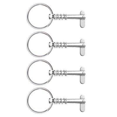 4 Stück Boot Bimini Top Rahmen Quick Release Frühling Pins 1/4 ''für
