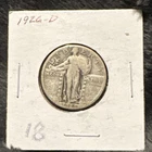 1926-D Standing Liberty Silver Quarter Denver Mint US Coin