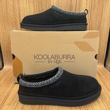 Koolaburra by UGG Burree Slipper Women Size 9 Black Suede Faux Fur 1159730 NEW