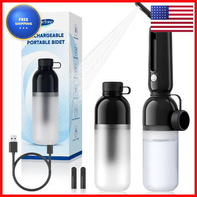 Morfone Portable Bidet For Travel High Pressure Electric Handheld Sprayer 350Ml