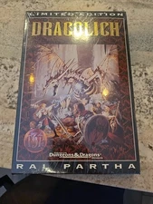Ral Partha Pewter Dracolich Limited Edition