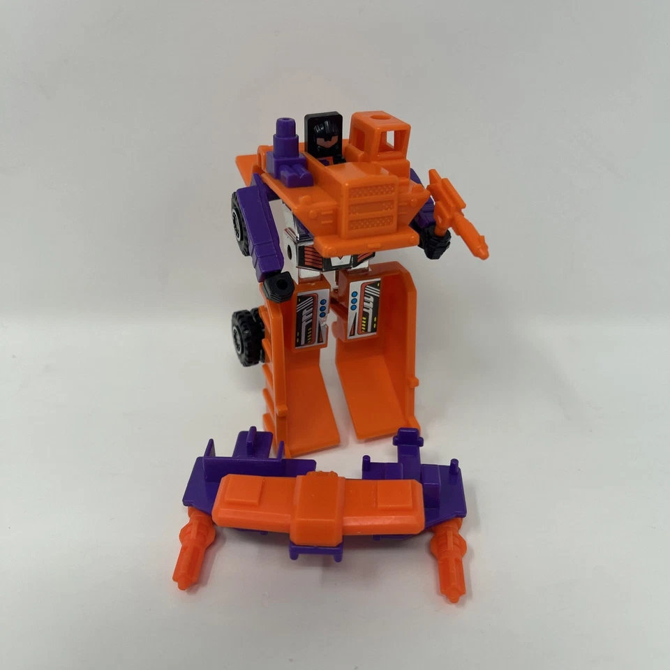 Vintage 1990s Transformers G2 Long Haul - Orange Variant KB Toys- Complete - Image 2 of 4