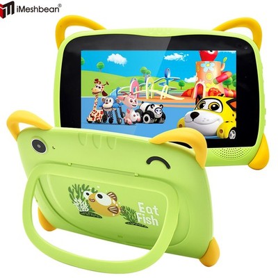 Kids Tablet 7 in Android 10 Quad Core Computer PC Wifi Bundle Keyboard Case 64GB