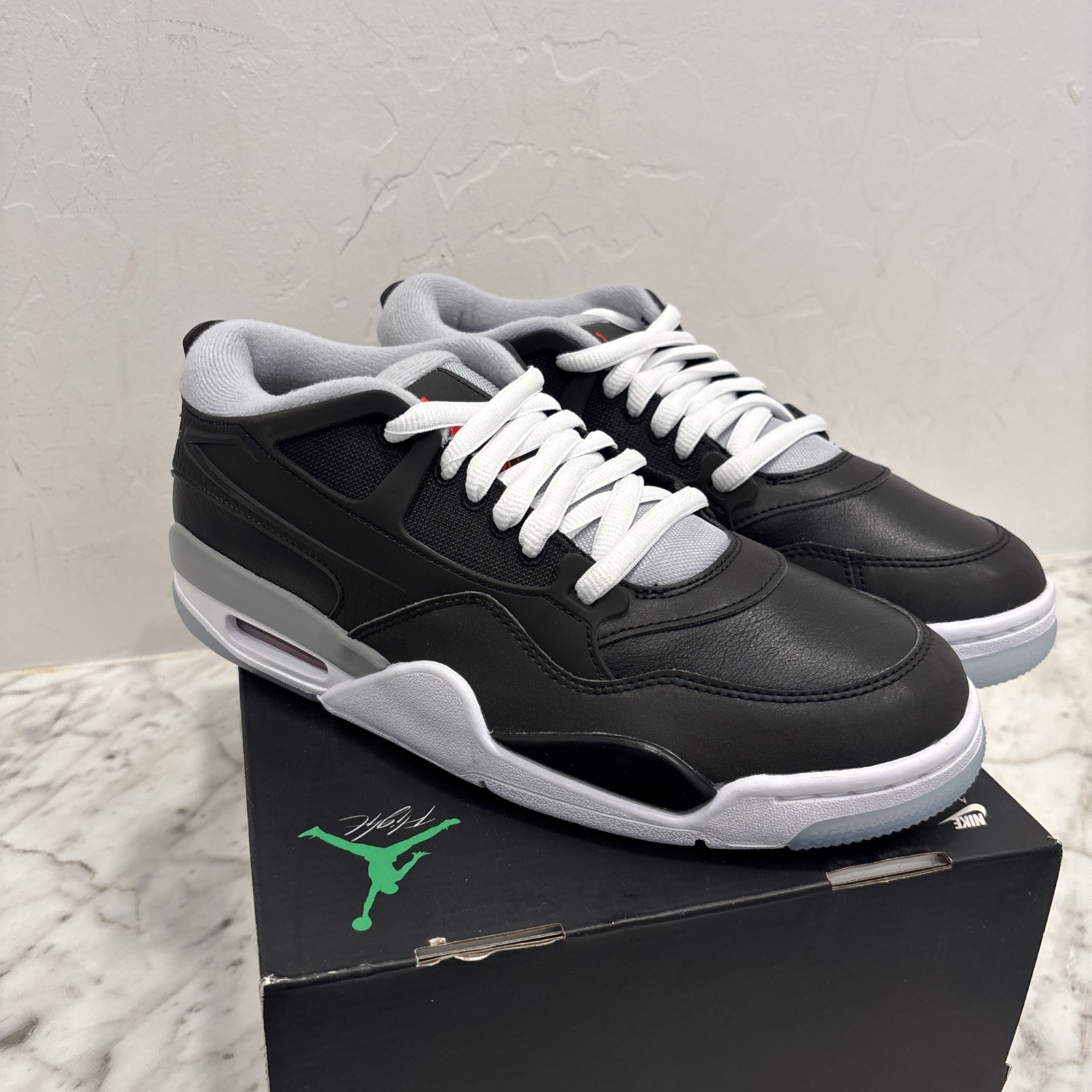 Size 8.5 - Air Jordan 4 RM PRM Black Metallic HV5184-010 Infrared