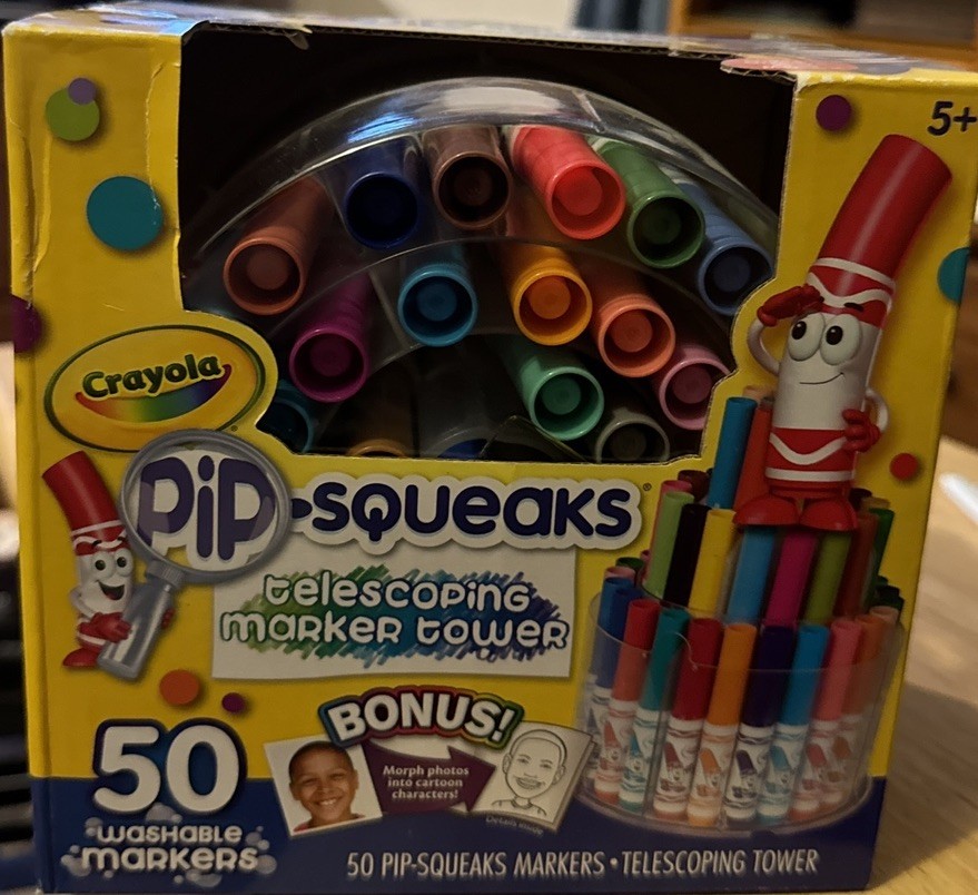 Pip-squeaks Telescoping Marker Tower New
