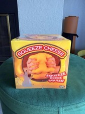 Giggle Zone Squeeze Cheese Block Large Squishy Sensory Fidget Stress Novelty Toy