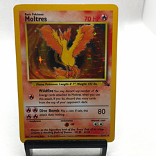 Moltres 12/62 Fossil Holo Rare Unlimited English 1999 WOTC 70 HP on eBay