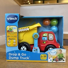 VTech Drop and Go Dump Truck Learning Toy Teaches colors numbers Lights Sounds