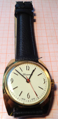 Vintage Handaufzug Armbanduhr Lucerne Werk BFG 866 etc. gangbar L1
