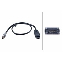 Nox-Sensor Nox-Katalysator 930 Mm Kabel 5-Polig Hella FüR U.A. Skoda Kodiaq