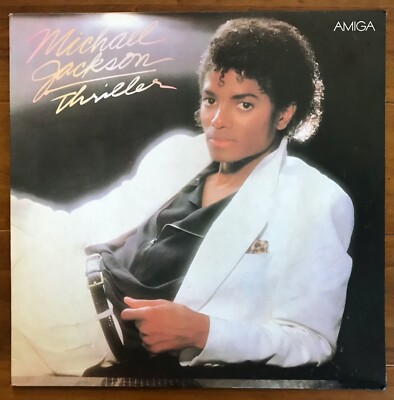 Billie Jean: MICHAEL JACKSON   Thriller   Vinyl-LP von 1984   DDR Amiga  856 105