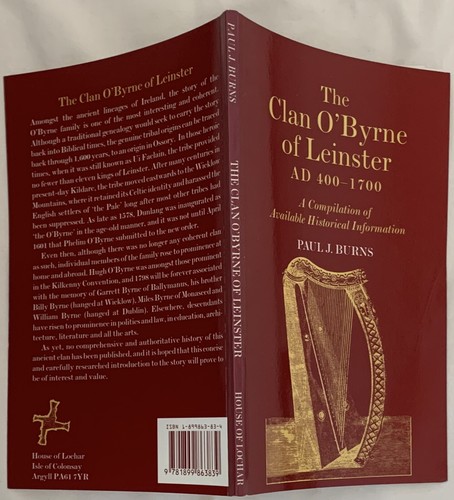 set of 3: 2000 years of history of Ireland's Byrnes & O'Byrnes ~ PB, vg - Picture 18 of 24