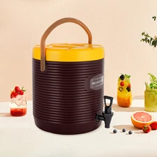 2.91 Gallon Fast Flow Water Jug Ice Water Dispenser Insulated Beverage Cooler