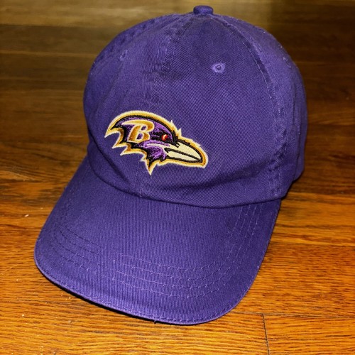 NFL Baltimore Ravens Dad Hat Cap Adjustable Purpl…