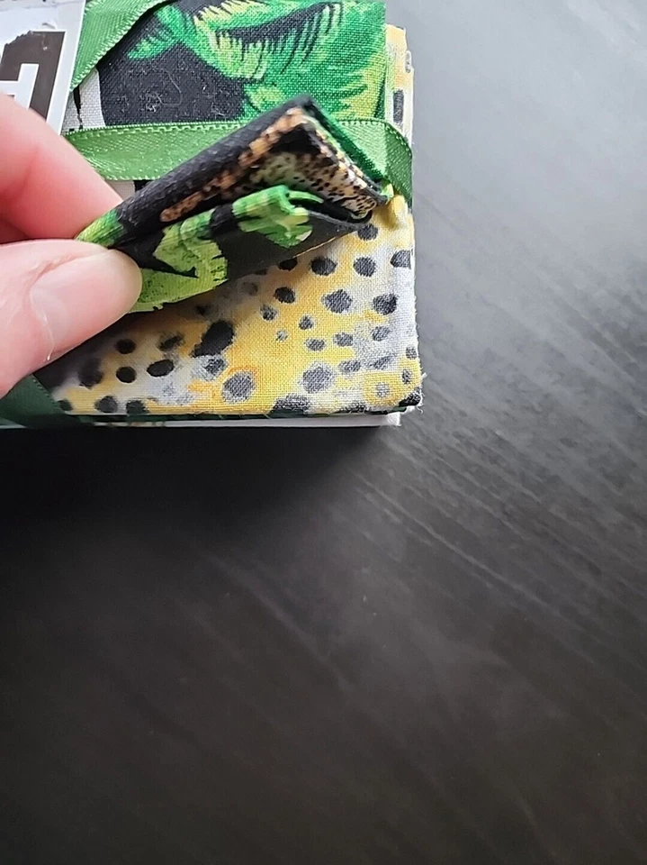 NEW Fat Quarter  5PC Bundle Cotton Sewing Fabric Gone Wild Animal Print - Image 4 of 4