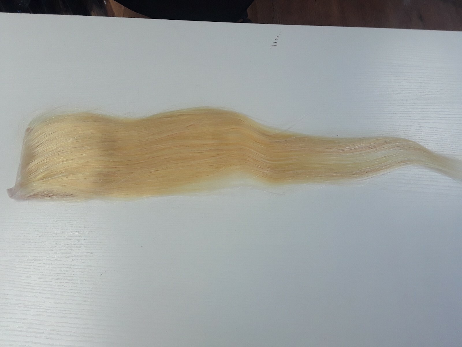 12A 22INCH 4X4 130% BRAZILIAN VIRGIN HUMAN HAIR LACE CLOSURE 613# SILKY STRAIGHT