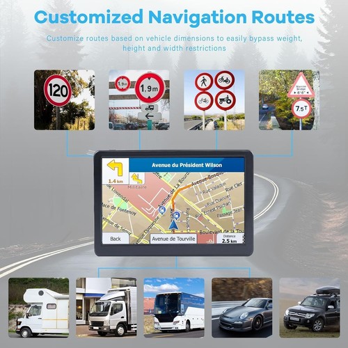 Garmin Car Truck GPS Navigation 7 Inch Touch Screen 2023 Maps Spoken Direction - Picture 10 of 24