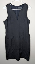 Karen Kane Stretch Sheath Sleeveless Dress, Black, Women's Large