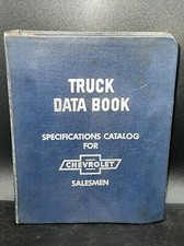 1960 Chevy Truck Data Book Dealer Salesmen Album Options Accessories Pickup 1960 Chevy Truck Data Book Dealer Salesmen Album Options Accessories Pickup