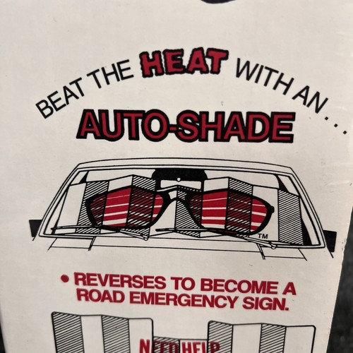 NOS Vintage 1985 Auto-Shade Groucho Marx Red Sun Glasses Reversible In Emergency - Picture 4 of 6