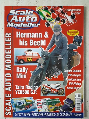 MODELLAUTO SCALE Nr.11 Bj 1999 Hermann & his BeeM Rally Mini VW Camper 