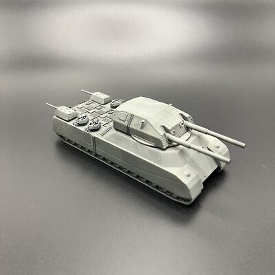 3D Printed 1/300 Giant Rat-P1000 Super Heavy tank Unpainted Finished Model NEW