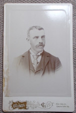 Red Oak Iowa Cabinet Portrait Young Man-C.E. Song Studio-South Side Square